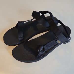 Teva Black Womens Sandals